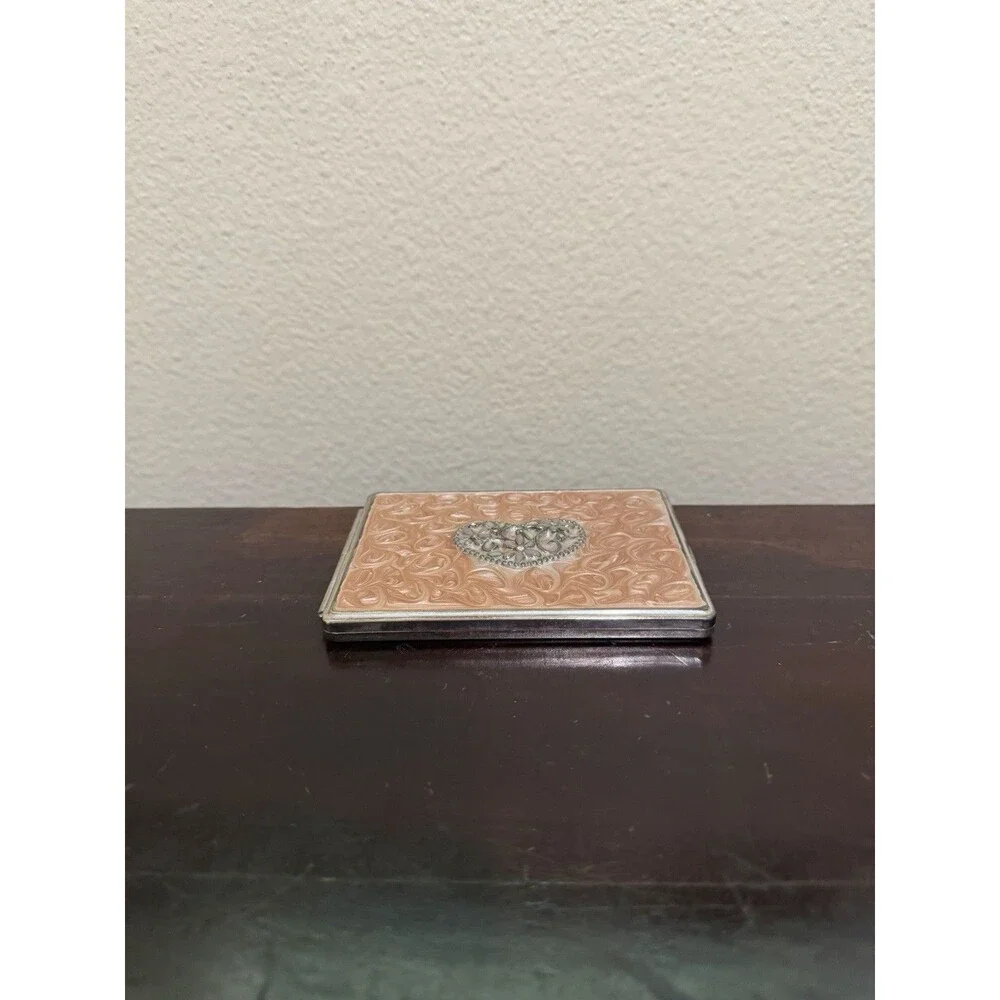 Women’s Vintage Metal Photo Or Card Holder For Wallet